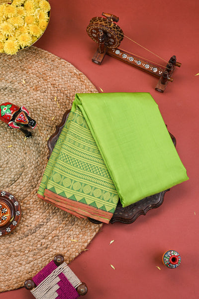 Green Kanchipuram Silk Saree