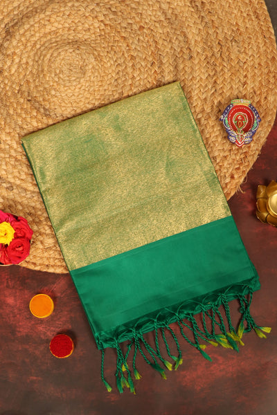 1247536-PALAM-SILKS-SHOP-ONLINE-Forest Green Softsilk Saree