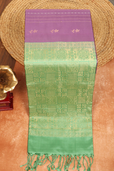 Lavendar Softsilk Saree