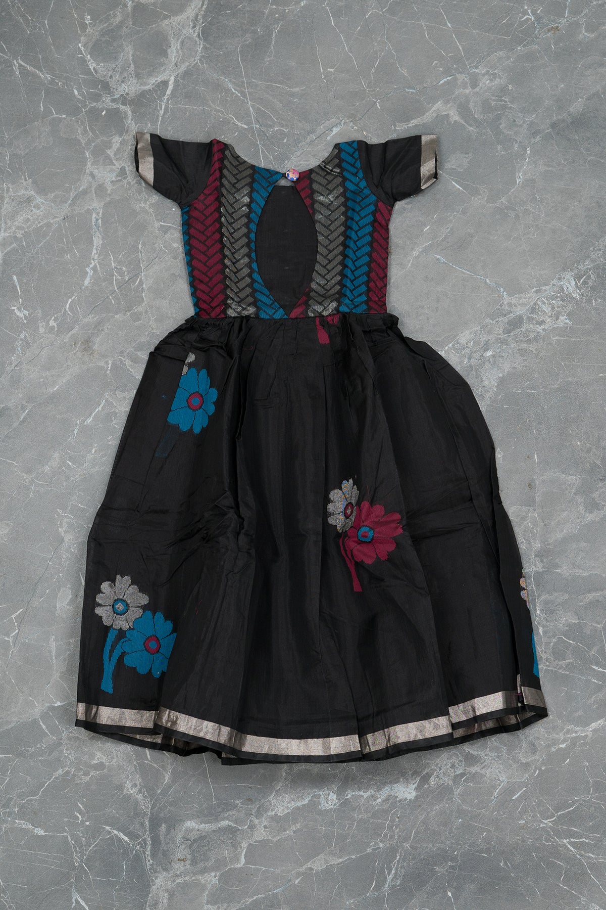 Black Frill Prom Dress - Designer Childrenswear