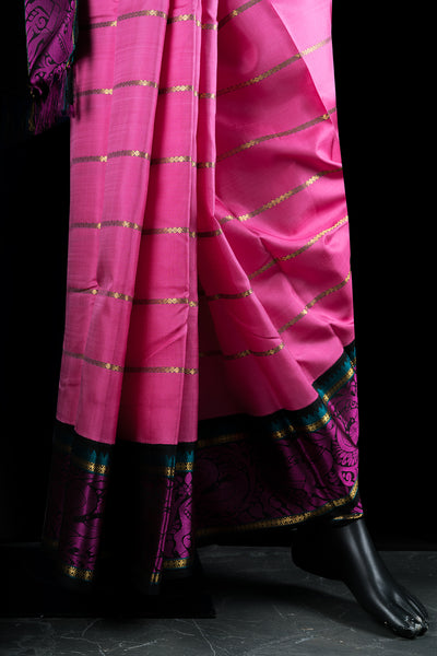 PALAM SILKS | Traditional Kanchipurams | Candy Pink Traditional Silk ...